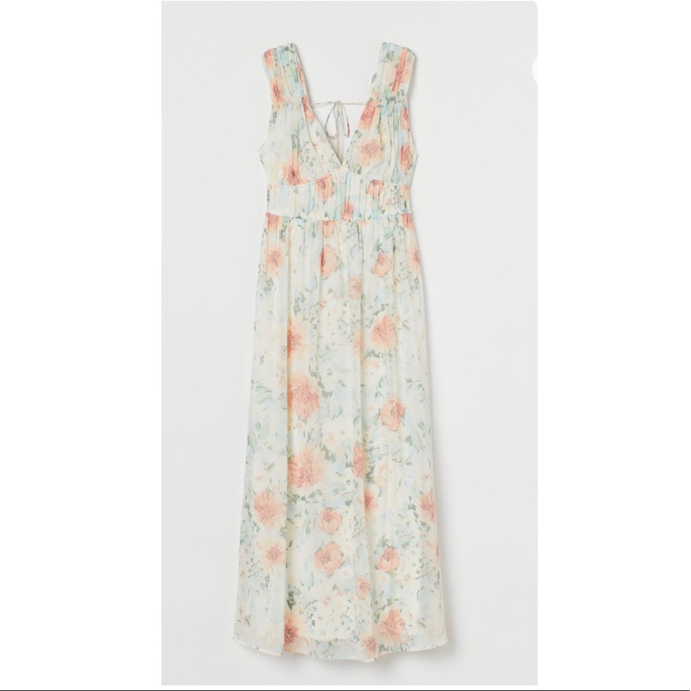 Summery Floral Maxi Dress NWT